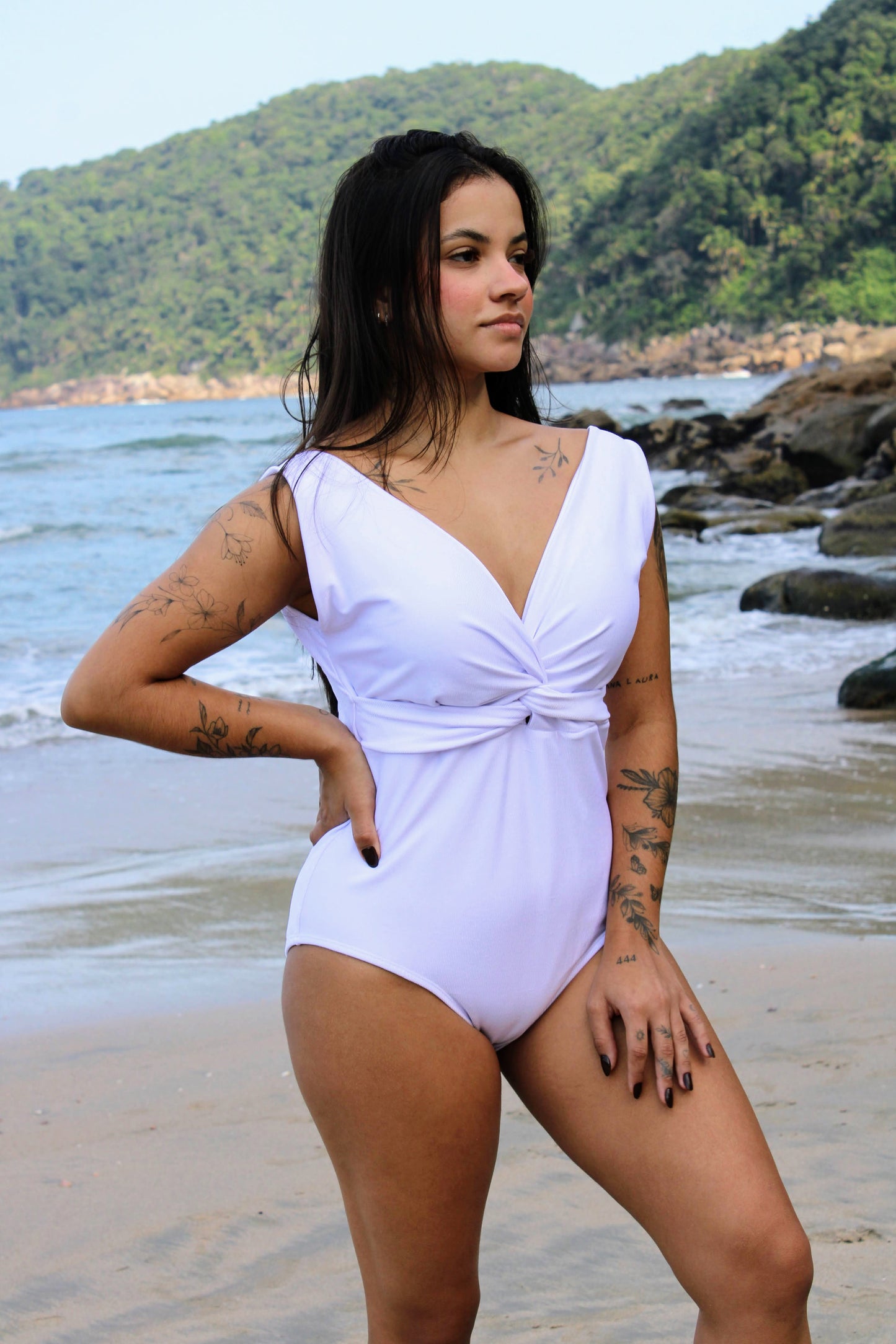Swimsuit - front knot